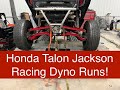 Honda Talon Dyno runs with the Jackson Racing Turbo! 5WHP less in sport mode????