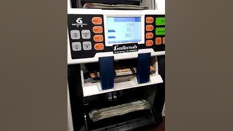 1+1 Note Sorting Machine