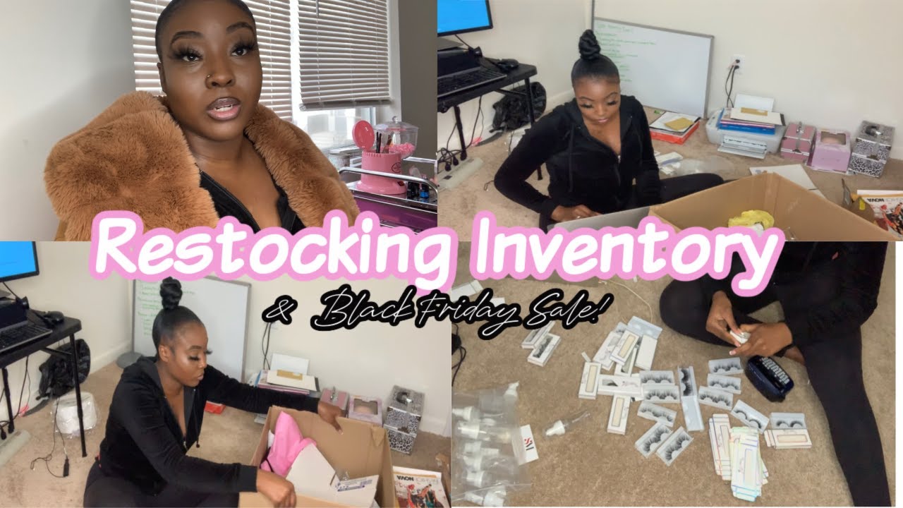 Restocking inventory & Black Friday Sale! YouTube