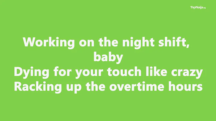 Jon Pardi - Night Shift - OFFICIAL LYRICS VIDEO