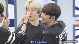 LEETEUK KISS HEECHUL FOR 2 MINUTES