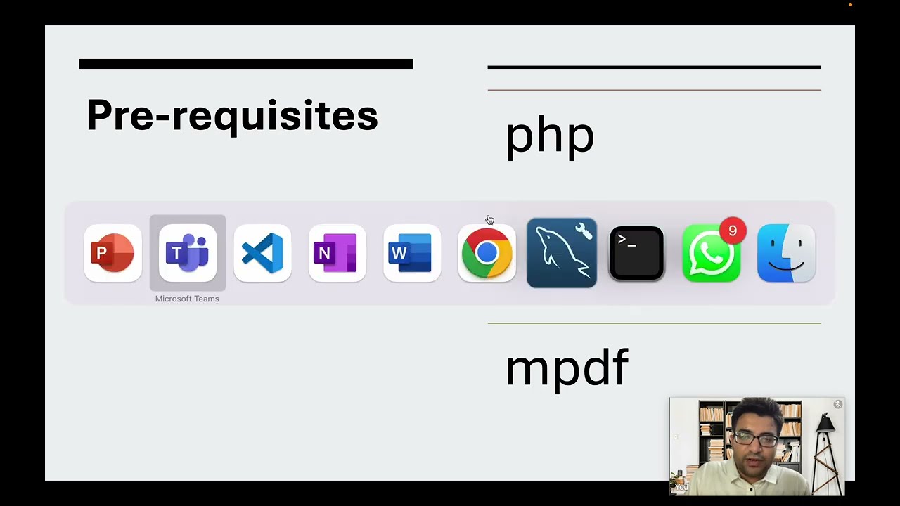 Generating pdf from HTML in 3 steps in php | English