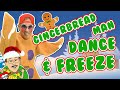 Gingerbread Man Dance and Freeze Vol. 2 | Jack Hartmann | Holiday Freeze Dance