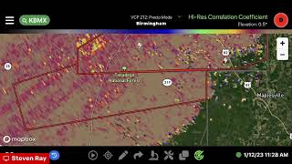 Tornado Warning Greene and Sumter County!!