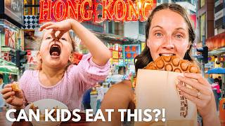 Travel vlog - Can Kids Handle 24 Hours Eating in Hong Kong? ๐ญ๐ฐ