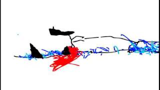 Shark attack animation