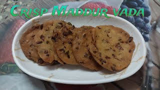 Maddur Vada Crispy snacks Recipe ??Homemade hotel style