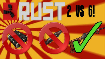 Rust Highlights #1   2 vs 6 Ultimate Counter Raid (Modded)