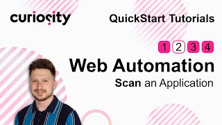 Scan an Application | QuickStart Web Automation | Test Modeller screenshot 2