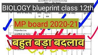 biology blueprint 2021 class 12th