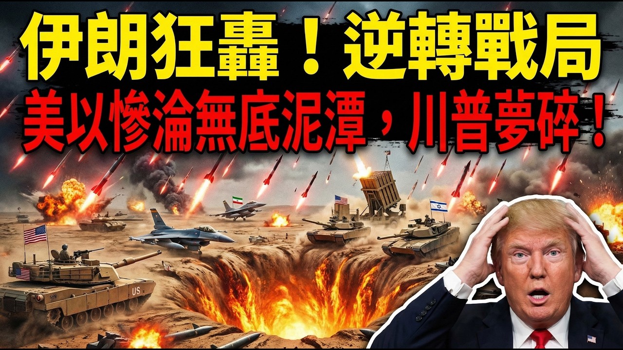 伊朗 20 波反擊打爆美以！美坦言攻伊是為嚇阻中國，戰爭竟要長期纏鬥？