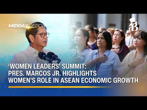 President Marcos Jr. highlights women’s role in ASEAN economies, communities and families