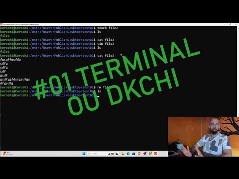 Lesson #01 Terminal. WSL / Linux commands / VIM . ( DARIJA ) - YouTube