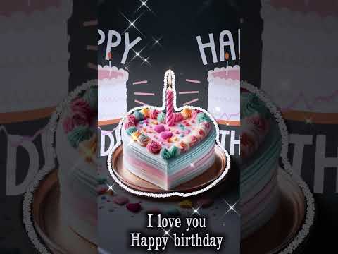 Happy birthday to you song 💖 Heart cake #happybirthday #birthday #birthdaycake #birthdaysong #생일