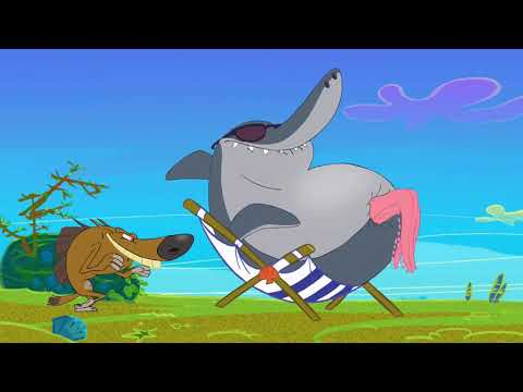 Зиг и Шарко | ЗАСУХА НА НЕОБИТАЕМОМ ОСТРОВЕ с01э02 | русский мультфильм | дети видео | мультфильмы |