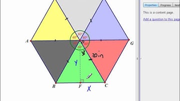 Finding The Area of A Regular Hexagon