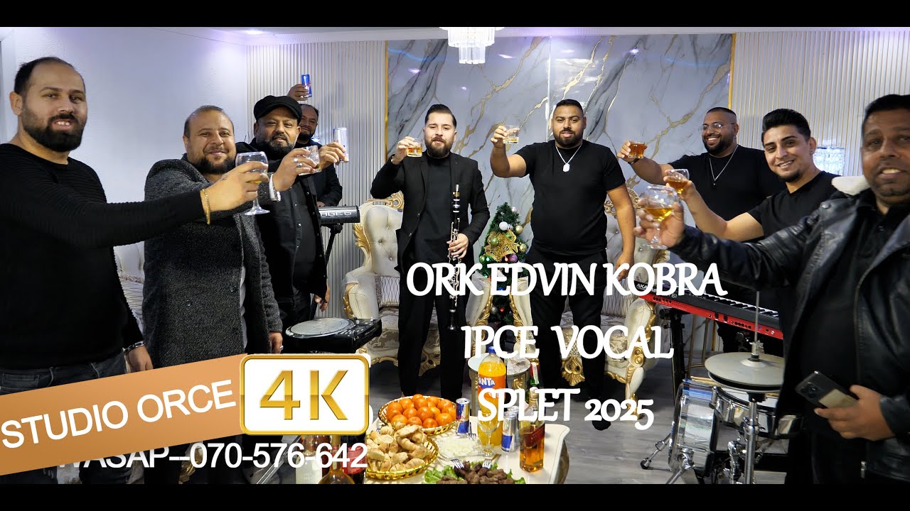 Ork Edvin Kobra New Splet ipce Vocal  █▬█ █ ▀█▀ ☆ 2025 STUDIO ORCE 4K COVER