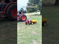 POV: dad’s mowing the lawn, and your little one’s right behind him on the Garvee tractor 👨👦🌿#kids