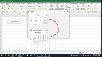 12.Programando Excel desde .NET con VSTO y VS (Controles de calendario Windows form)