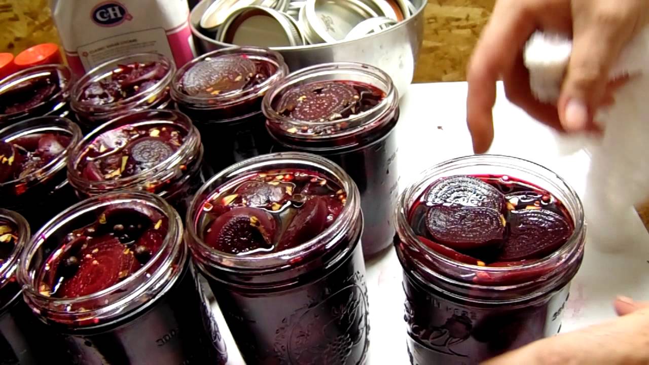 Canning video 2 Beets YouTube