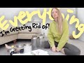 EVERYTHING I'M GETTING RID OF &amp; DECLUTTERING | A BIG CHANGE!