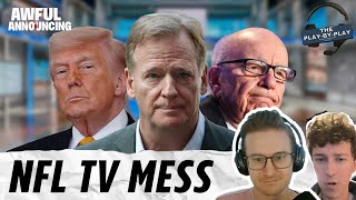 NFL Schedule Release CHAOS: YouTube Loses, Fox Holds On, Trump's $1000 Claim | The Play-By-Play LIVE
