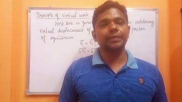 Principle of virtual work | Junior Scientific Officer exam | PGTRB Physics exam| CSIR NET