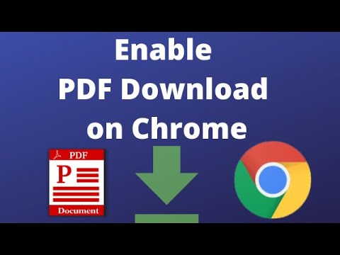 How to Enable Automatic PDF Download in Chrome Browser