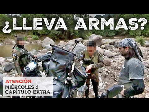 Me REGISTRA e INTERROGA el EJÉRCITO en EL SALVADOR (S20/E18) VUELTA AL MUNDO EN MOTO CHARLY SINEWAN