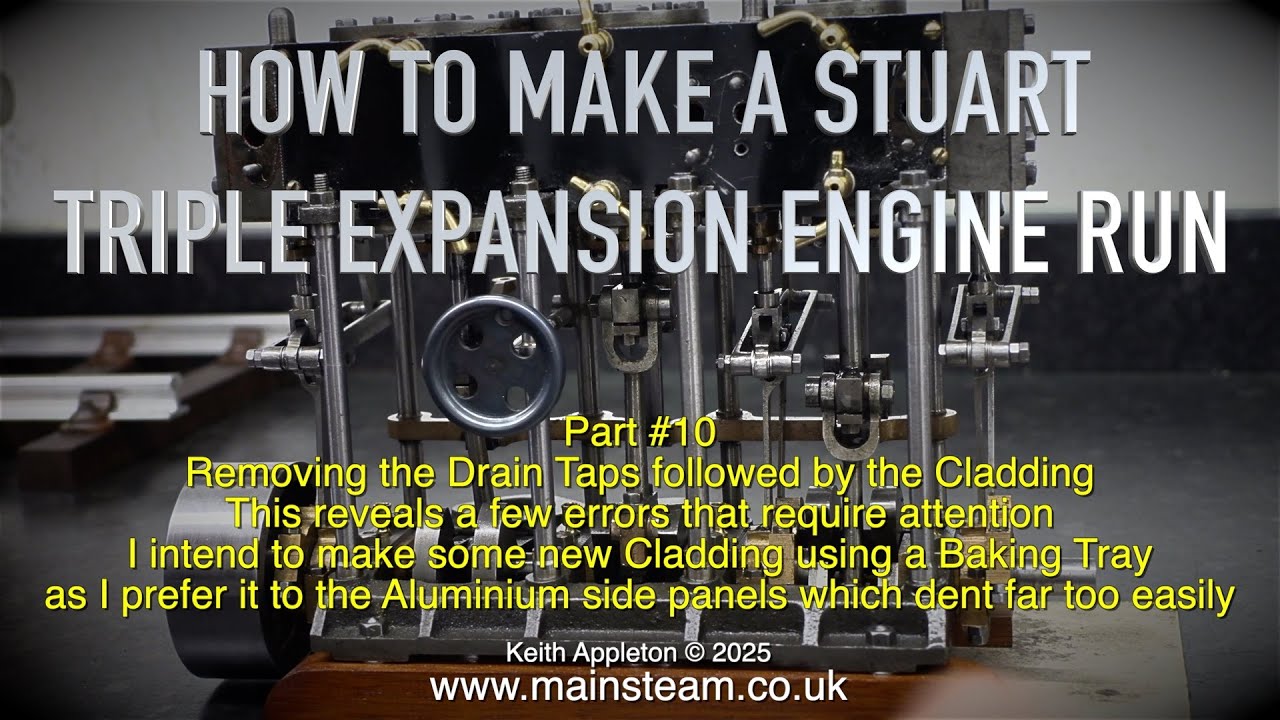 HOW TO MAKE A STUART TRIPLE ENGINE RUN - PART #10 - YouTube
