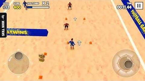 That Skill Run! 1216 points on Level 13 in the #SkillTwinsFootballGame @SkillTwins