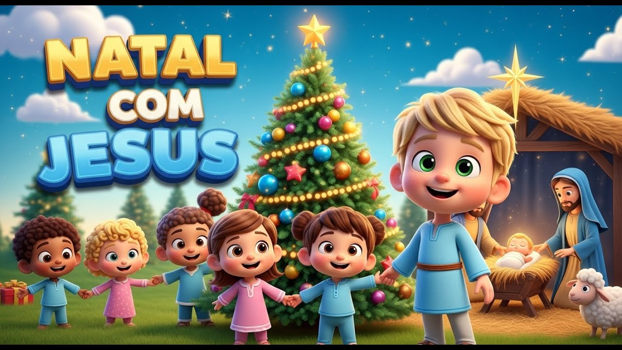 ✨ Músicas Cristãs de Natal  💛🙏 Cantando o Natal com Jesus|