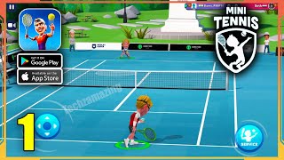 Mini Tennis Gameplay Walkthrough (Android, iOS) - Part 1 screenshot 5