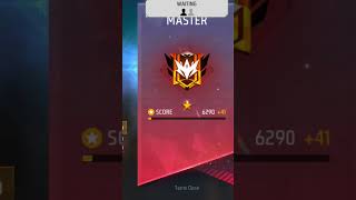 Finally master rank achived #ff #baby