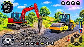 Игры про дорожное строительство в США - JCB GAME - Лучший геймплей для Android и iOS screenshot 3