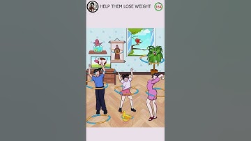 Can You Help Them Lose Weight? 🤔 | Tricky Twist Level 27 #TrickyTwist #PuzzleSolving