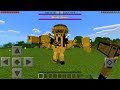 Bendy And The Ink Machine Boss Fight in Minecraft Pocket Edition...