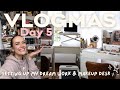 MESSY GIRL DIARIES: MY DREAM MAKEUP &amp; WORK DESK | tidy space, tidy mind | vlogmas | EmmasRectangle