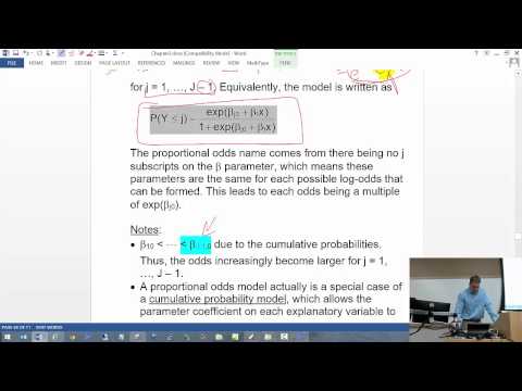 Categorical Data Analysis - Class #17