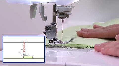 [BrotherSupportSewing] Automatic fabric sensor system / 自動押え圧補正