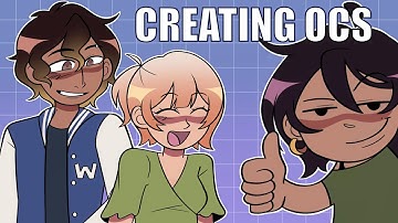 How I create and design my OCs!! // (art + commentary)