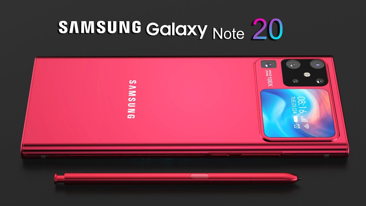 Samsung Galaxy Note 20 Ultra Red