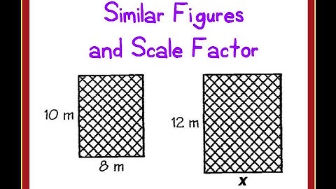 Finding Missing Length on Similar Figures using Scale Factor