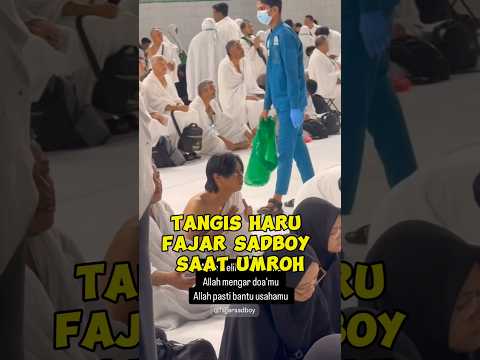 Tangis haru Fajar