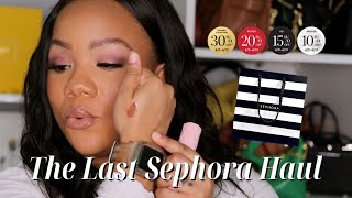 I Was Influenced! | FINAL Sephora VIB Spring Sale Haul 2024 | Everything is