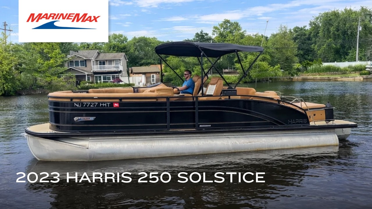 2023 Harris Solstice 250  I  168 Hours  I  MarineMax Lake Hopatcong
