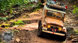 Rusted And Beaten But Still On The Trails! FMS FJ40 1/10 Scale Driving Adventure