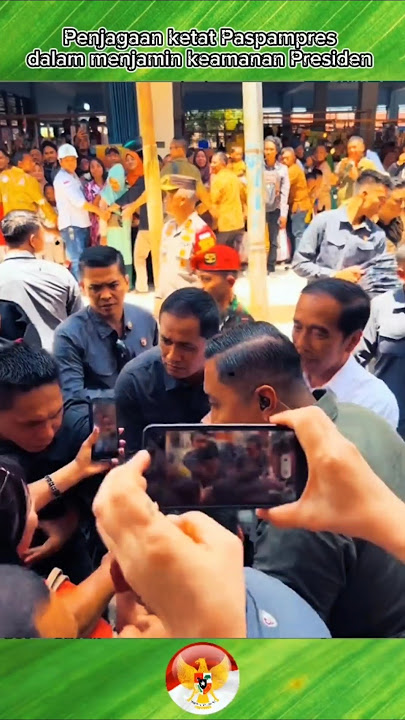 Penjagaan ketat Paspampres dalam pengamanan presiden #short #paspampres #jokowi #president #tni