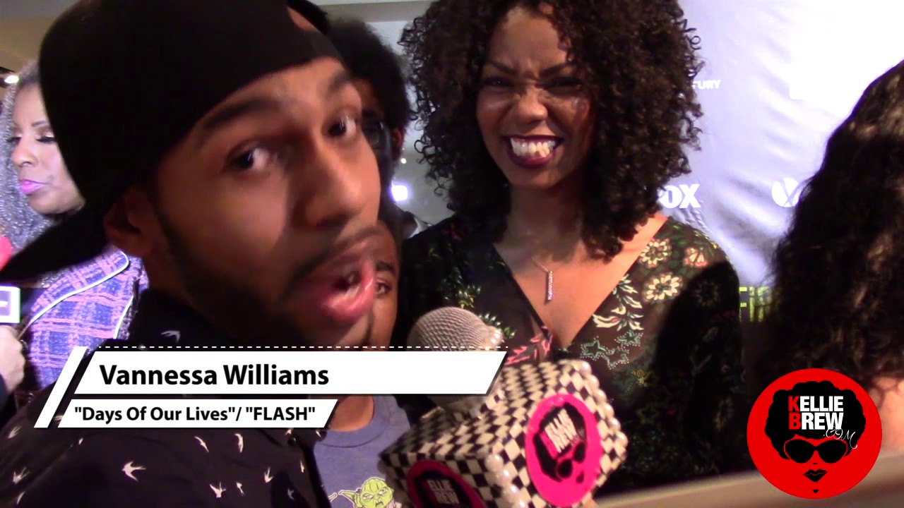 Kelliebrew on the Red Carpet of "SHOTS FIRED" LA Screening