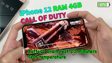 iPhone 12 Call Of Duty Gaming Test | Apple A14 Bionic